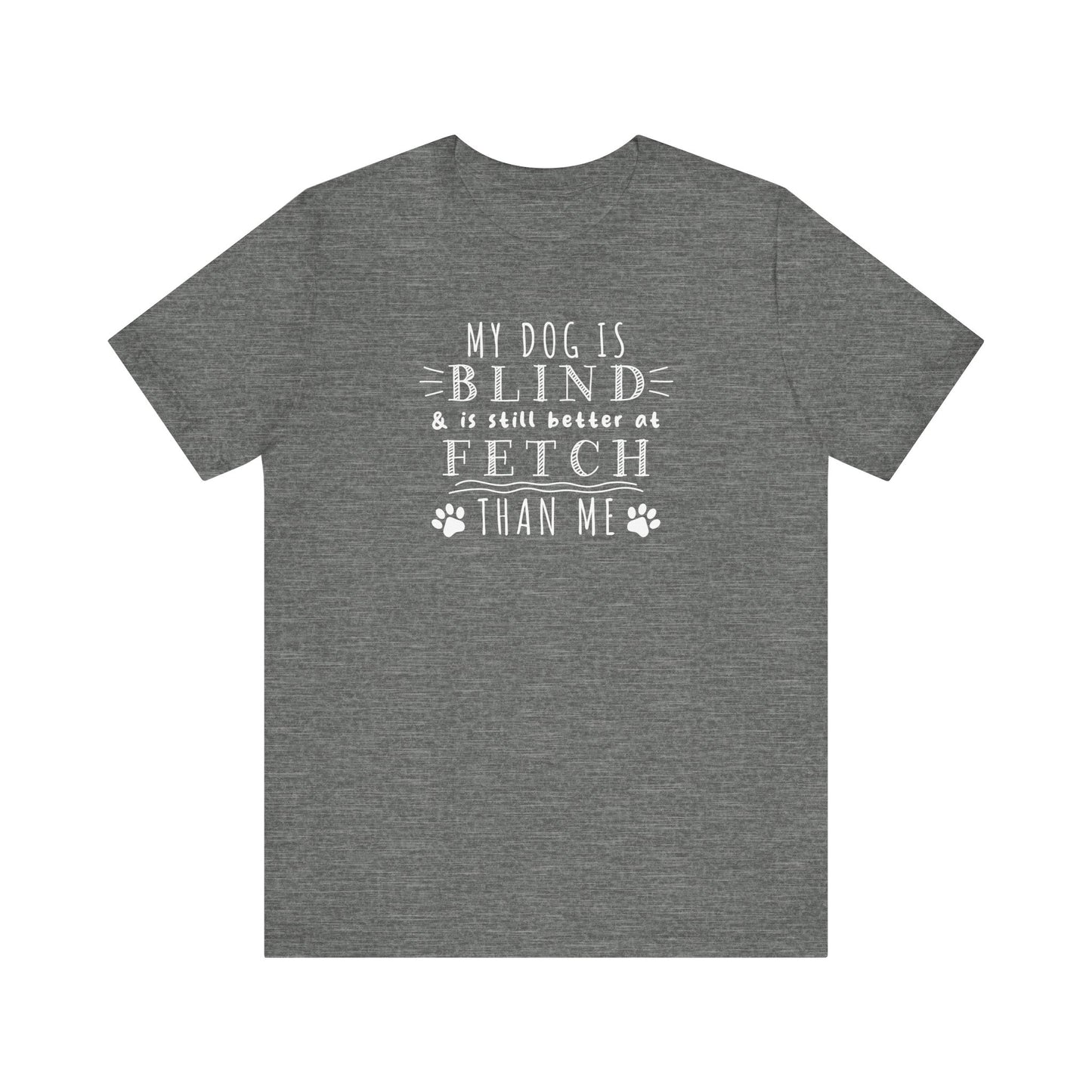 Dog T-shirt Blind