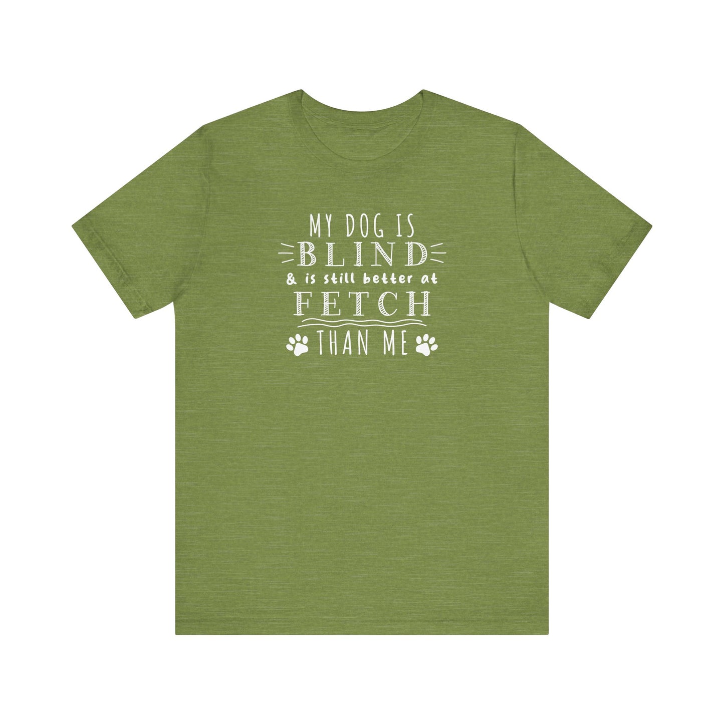 Dog T-shirt Blind