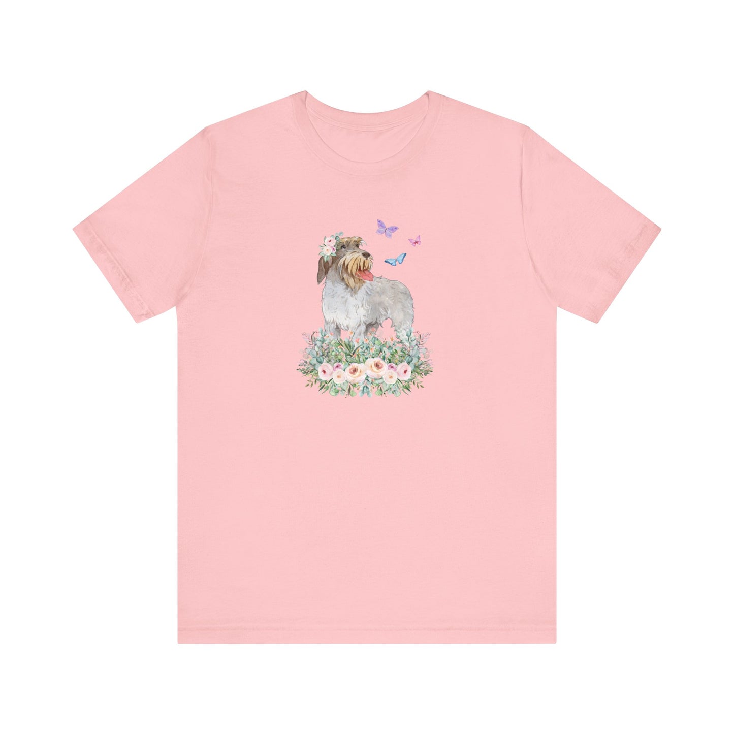 Griffon T-shirt Flowers & Butterflies