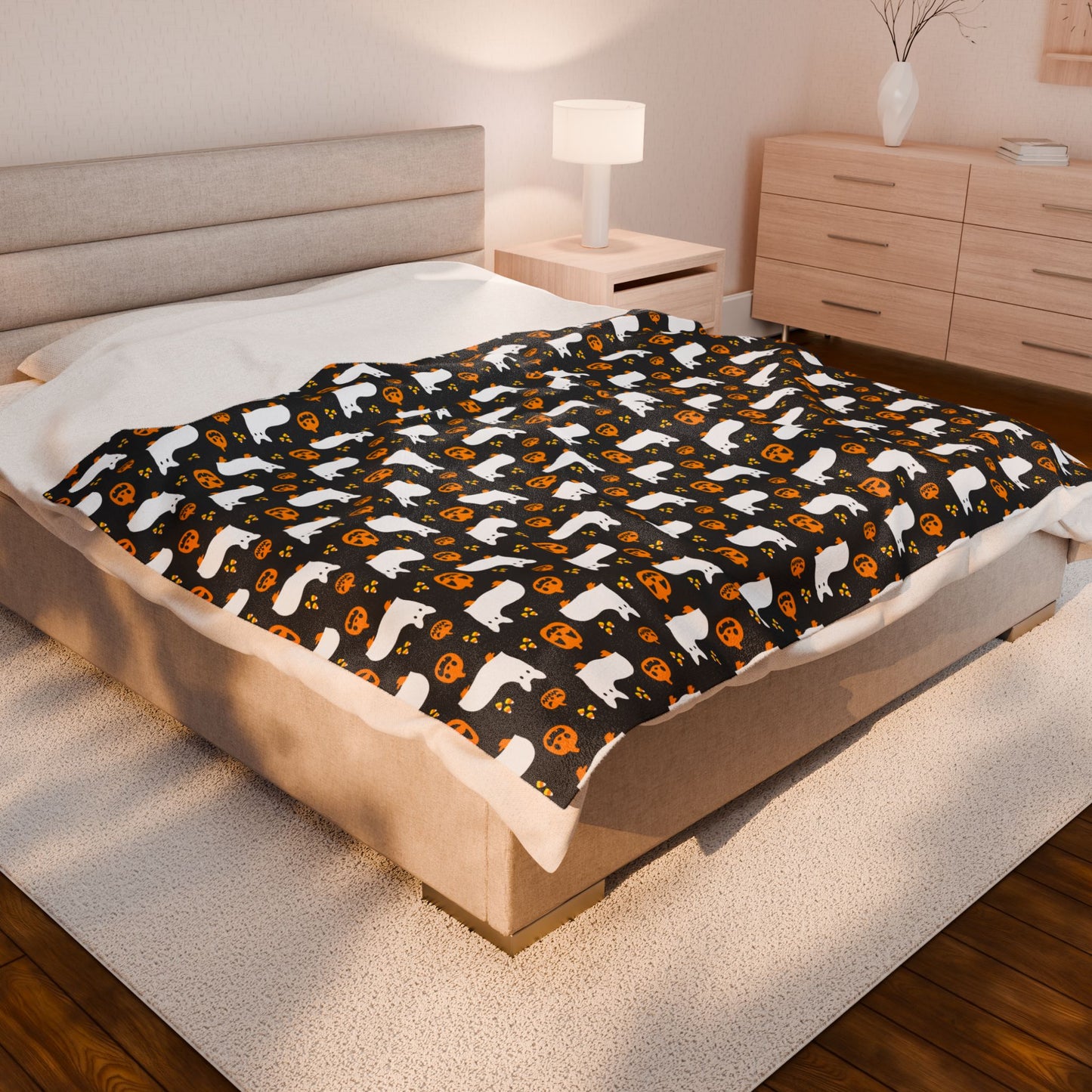 Corgi Blanket Halloween