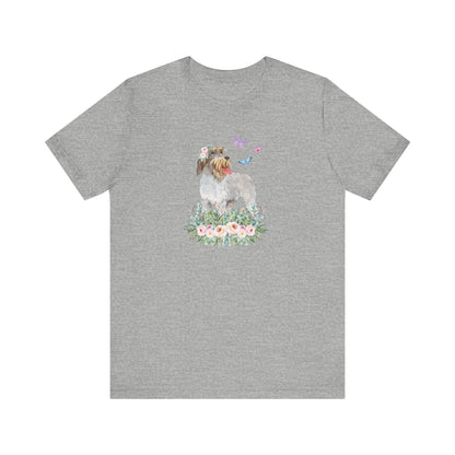 Griffon T-shirt Flowers & Butterflies
