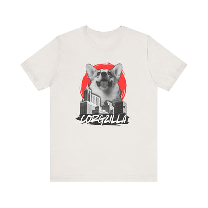 Corgi T-shirt Corgzilla