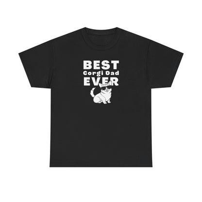 Corgi T-shirt Best Dad