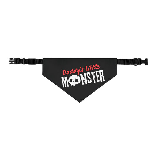 Dog Bandana Halloween Daddy's Little Monster