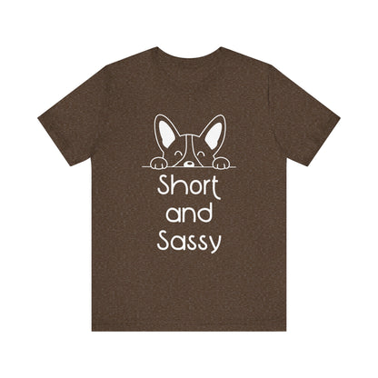 Corgi T-shirt Short & Sassy