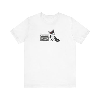 Corgi T-shirt Boom Box