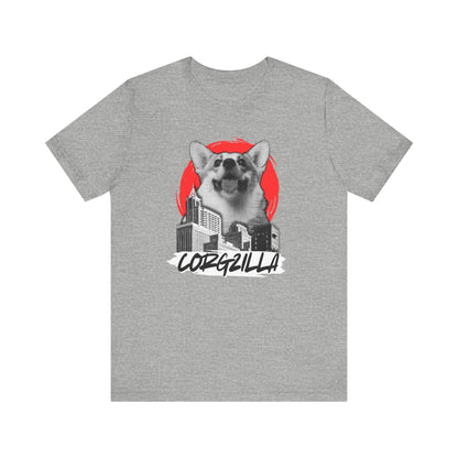 Corgi T-shirt Corgzilla