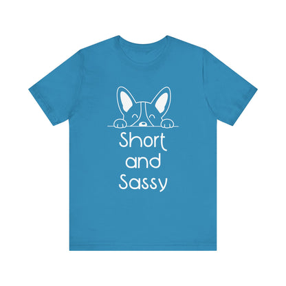 Corgi T-shirt Short & Sassy