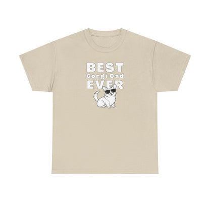 Corgi T-shirt Best Dad