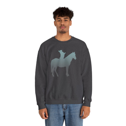 Corgi Sweatshirt Horse