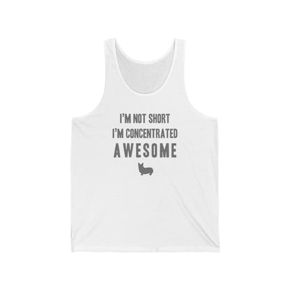 Corgi Tank Top Concentrated Awesome