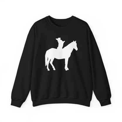 Corgi Sweatshirt Horse