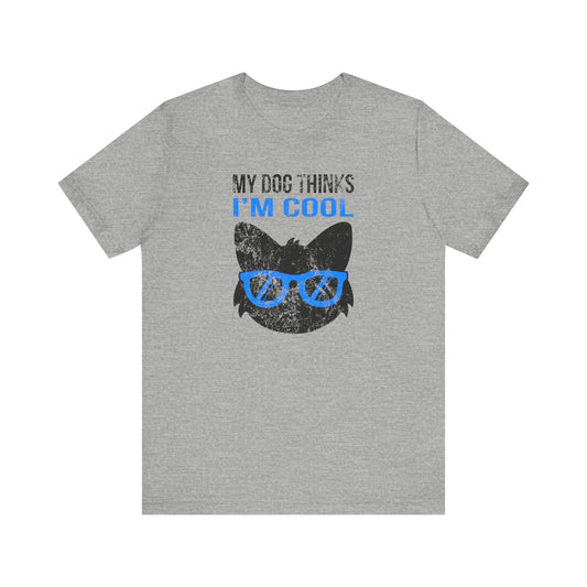 Dog T-shirt I'm Cool (Distressed)