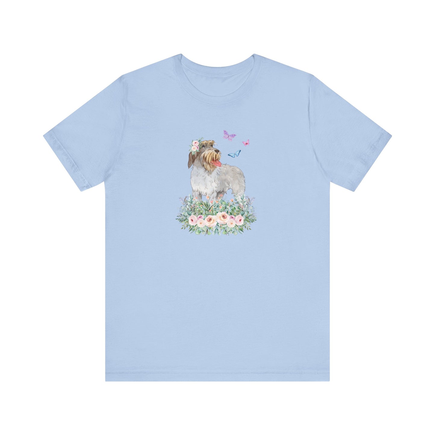 Griffon T-shirt Flowers & Butterflies