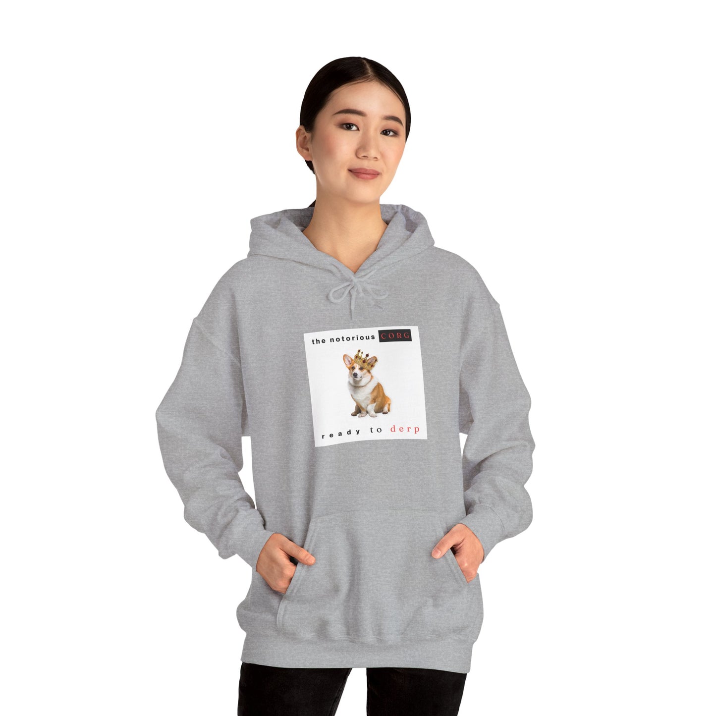 Corgi Hoodie Notorious Derp