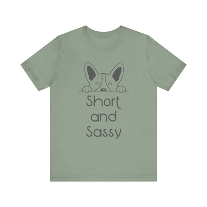 Corgi T-shirt Short & Sassy