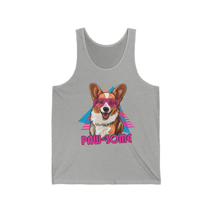 Corgi Tank Top PAW-some