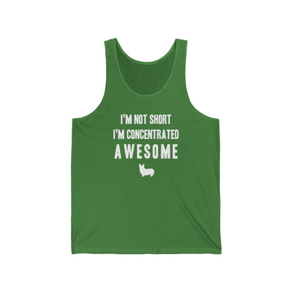 Corgi Tank Top Concentrated Awesome
