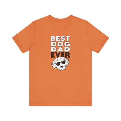 Dog T-shirt Best Dad Ever