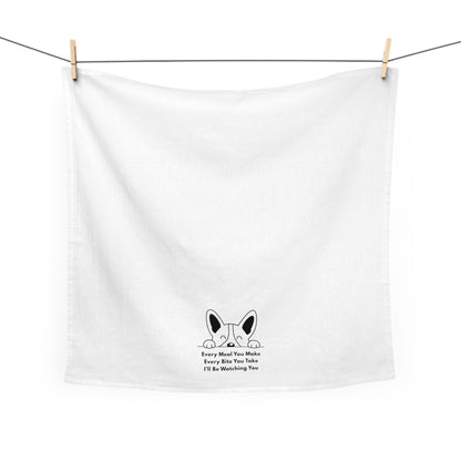 Corgi Hand Towel I'll Be Watching