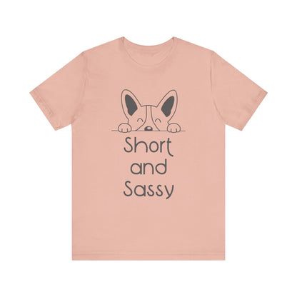 Corgi T-shirt Short & Sassy