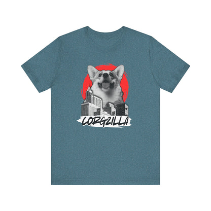 Corgi T-shirt Corgzilla