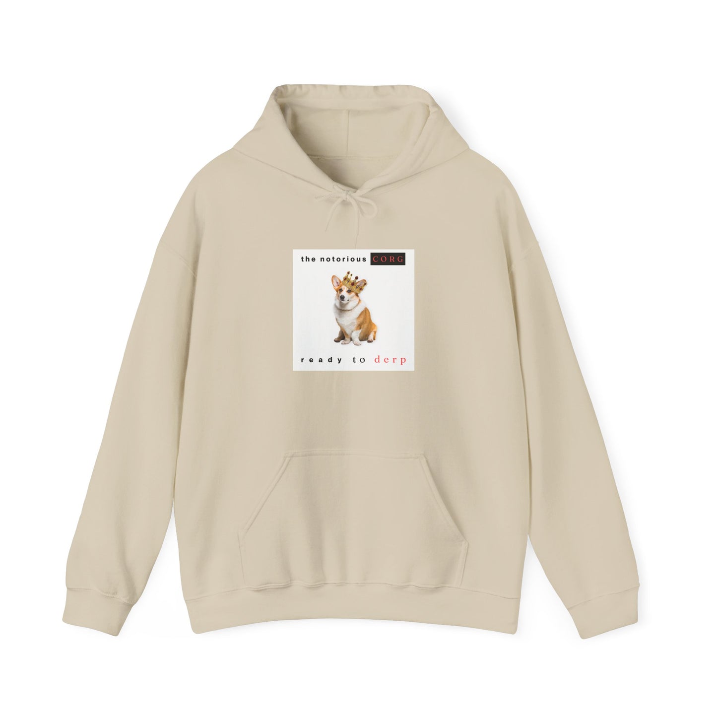 Corgi Hoodie Notorious Derp