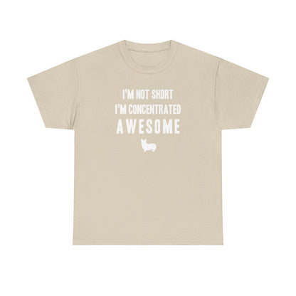 Corgi T-shirt Concentrated Awesome