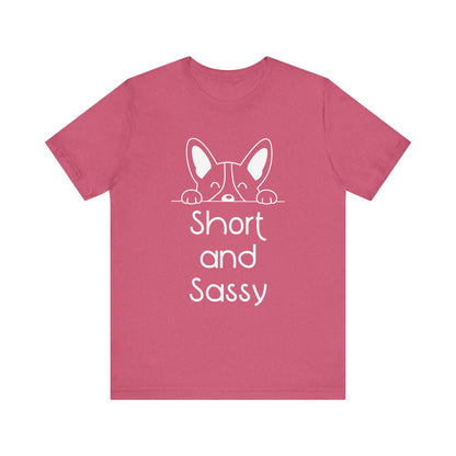 Corgi T-shirt Short & Sassy