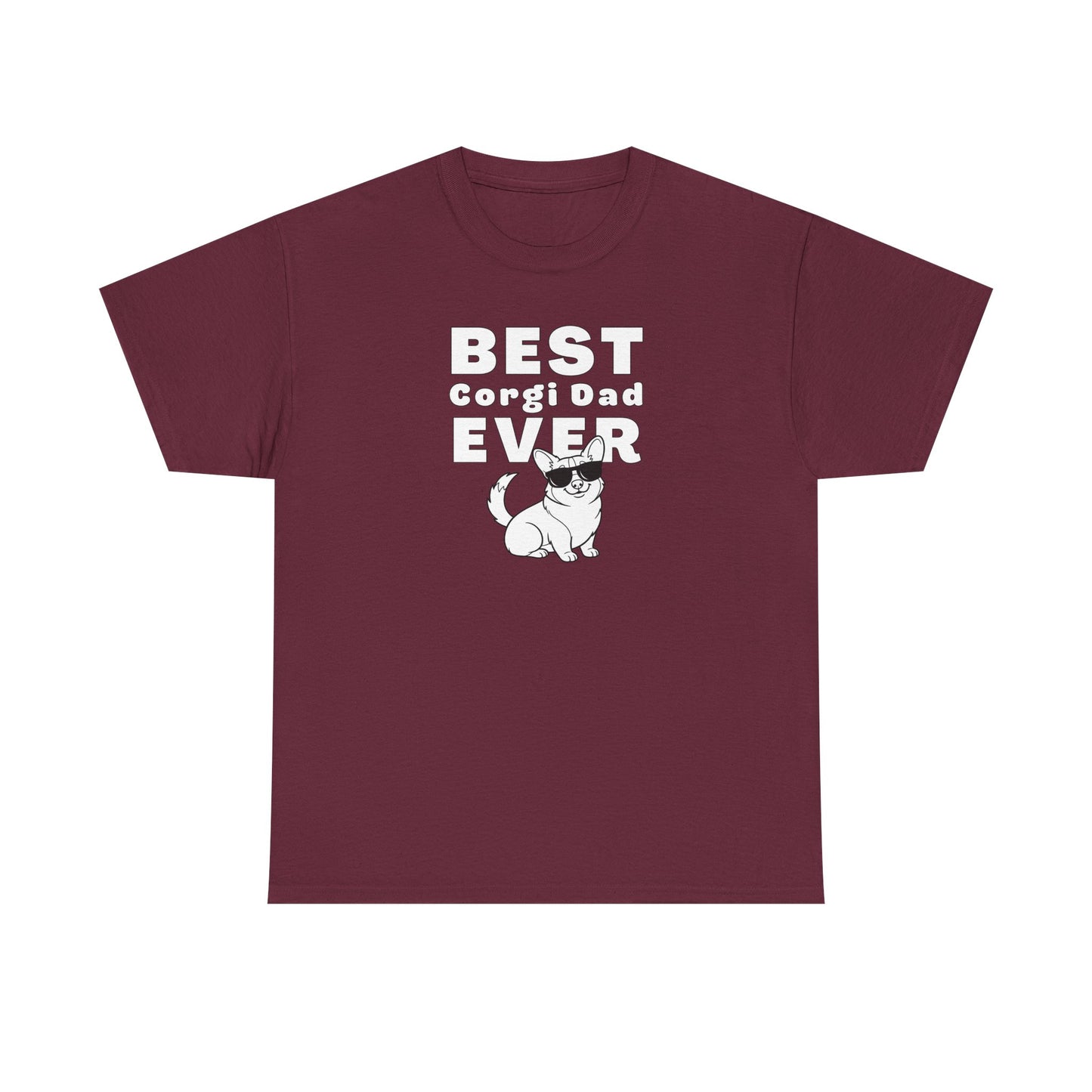 Corgi T-shirt Best Dad