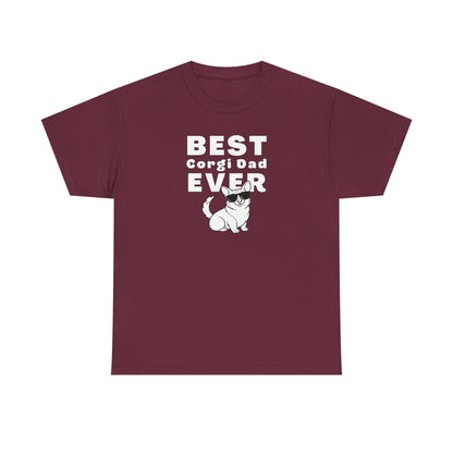 Corgi T-shirt Best Dad