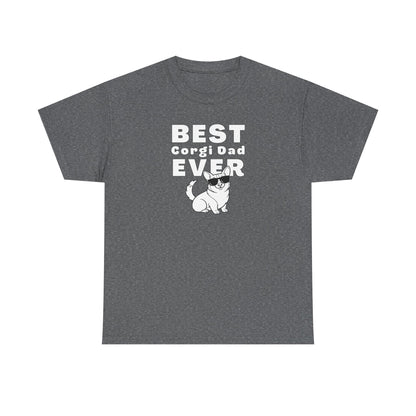 Corgi T-shirt Best Dad