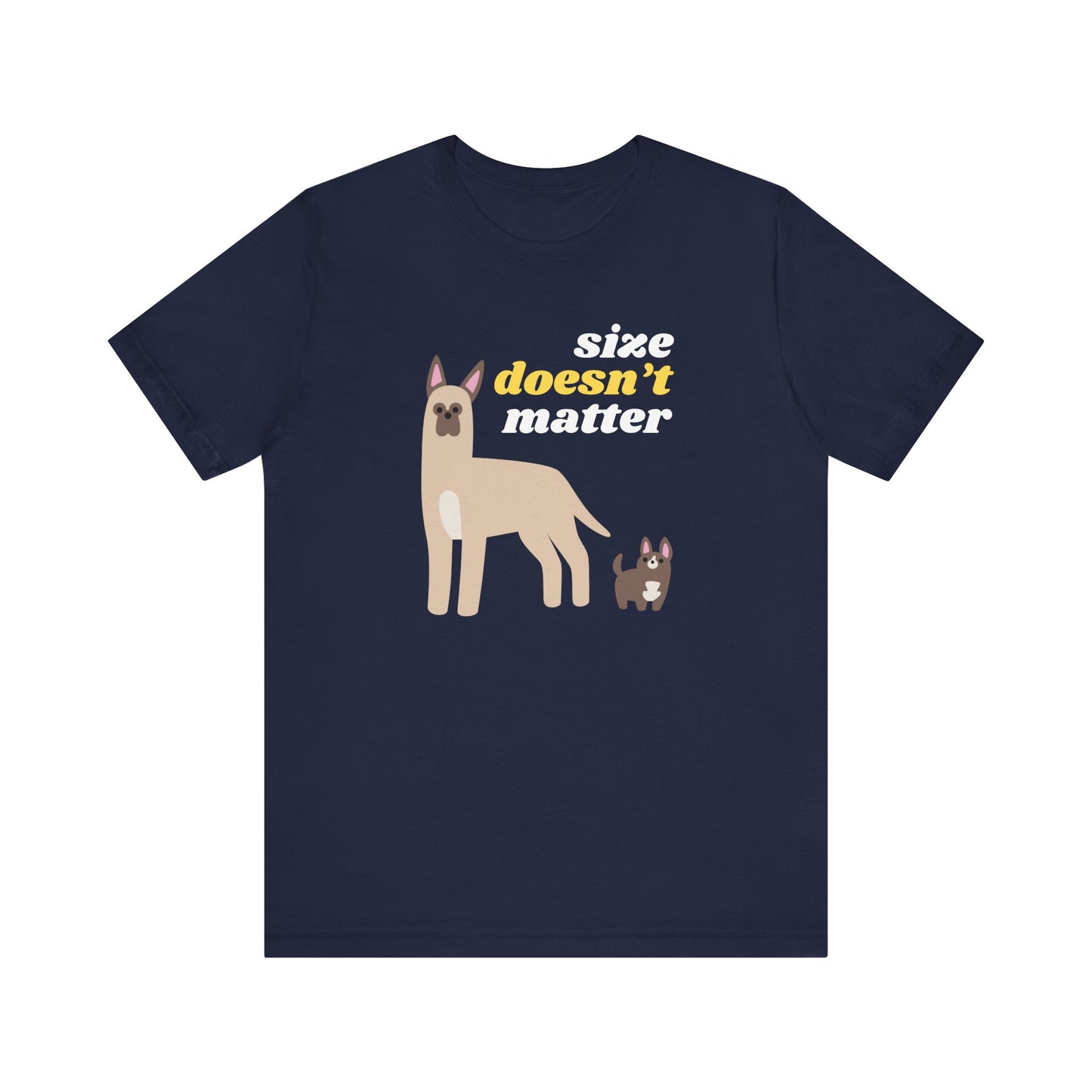 Dog T-shirt Size Doesn't Matter