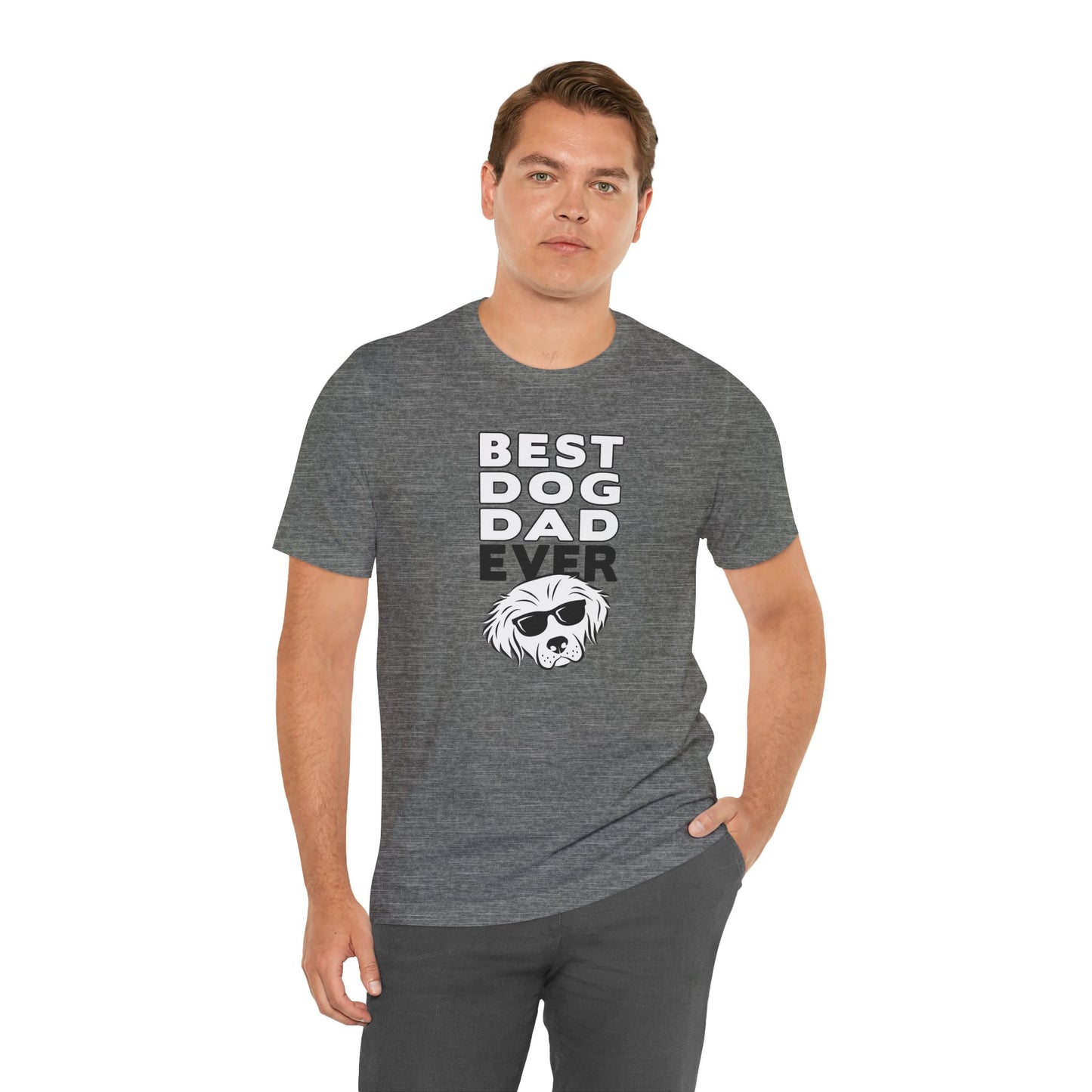 Dog T-shirt Best Dad Ever