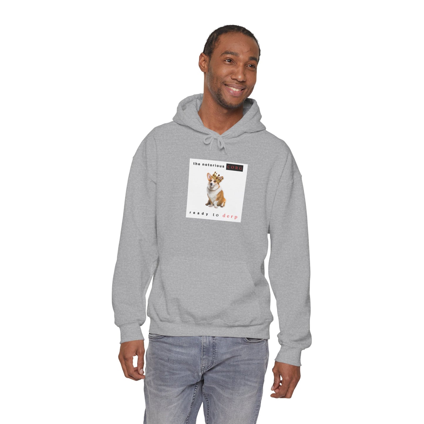Corgi Hoodie Notorious Derp