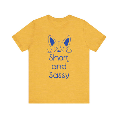 Corgi T-shirt Short & Sassy