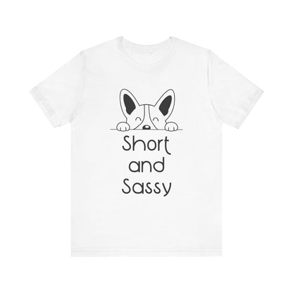 Corgi T-shirt Short & Sassy