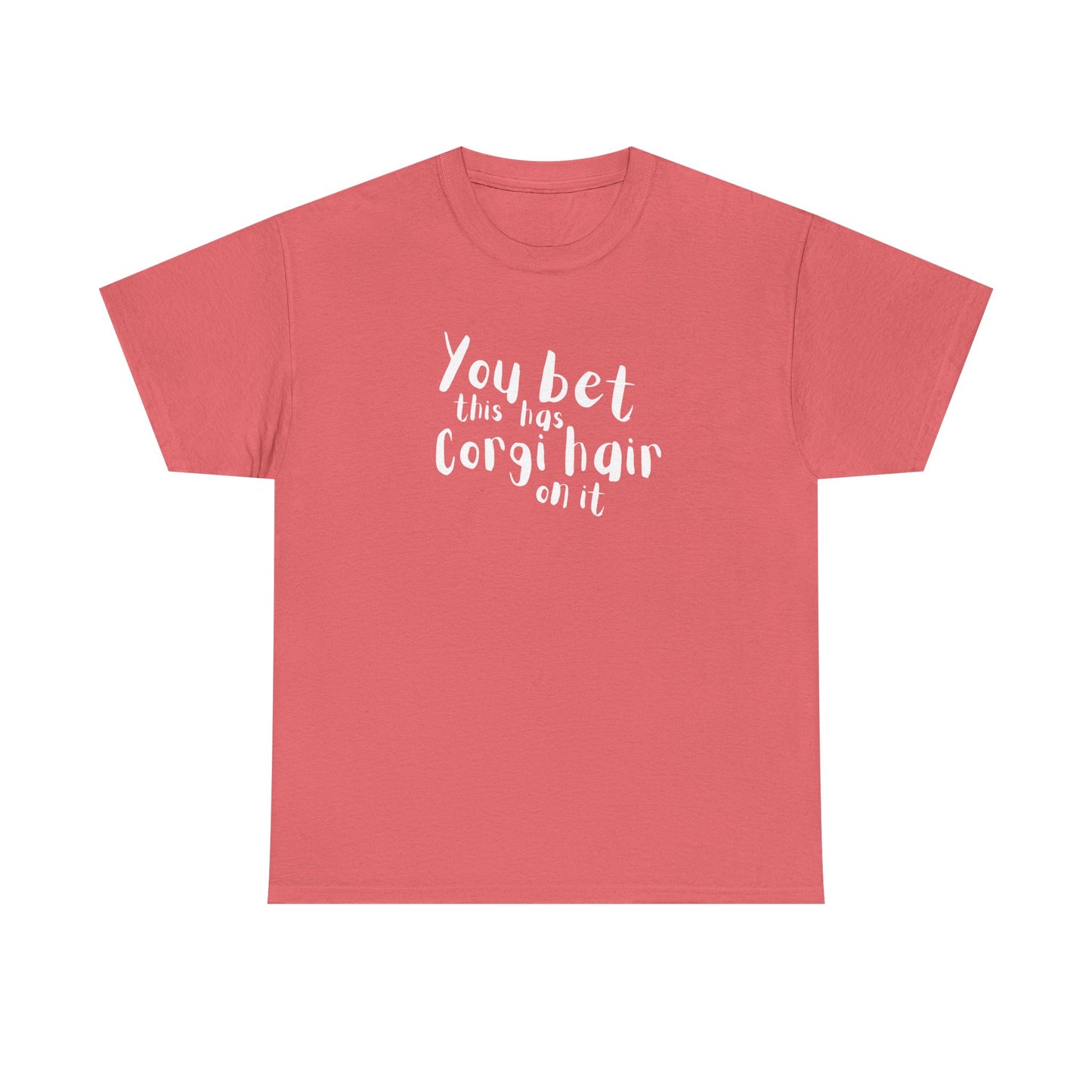 Corgi T-shirt Has Hair On It