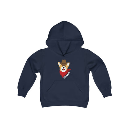 Corgi Hoodie Cowboy Yee Haw KIDS