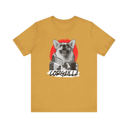 Corgi T-shirt Corgzilla
