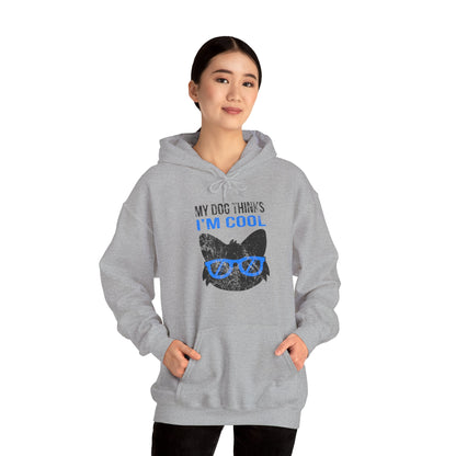 Dog Hoodie I'm Cool (Distressed)