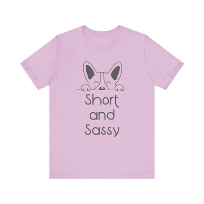 Corgi T-shirt Short & Sassy
