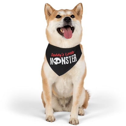 Dog Bandana Halloween Daddy's Little Monster
