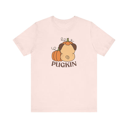 Pug T-shirt Pumpkin