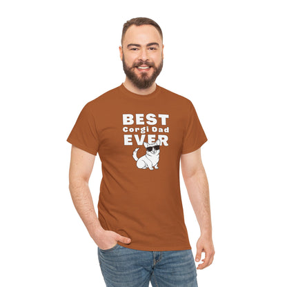 Corgi T-shirt Best Dad