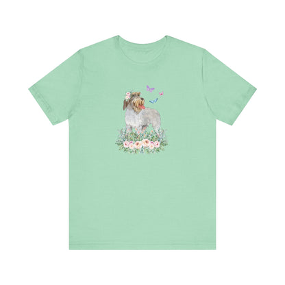 Griffon T-shirt Flowers & Butterflies
