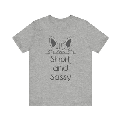 Corgi T-shirt Short & Sassy