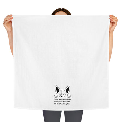 Corgi Hand Towel I'll Be Watching