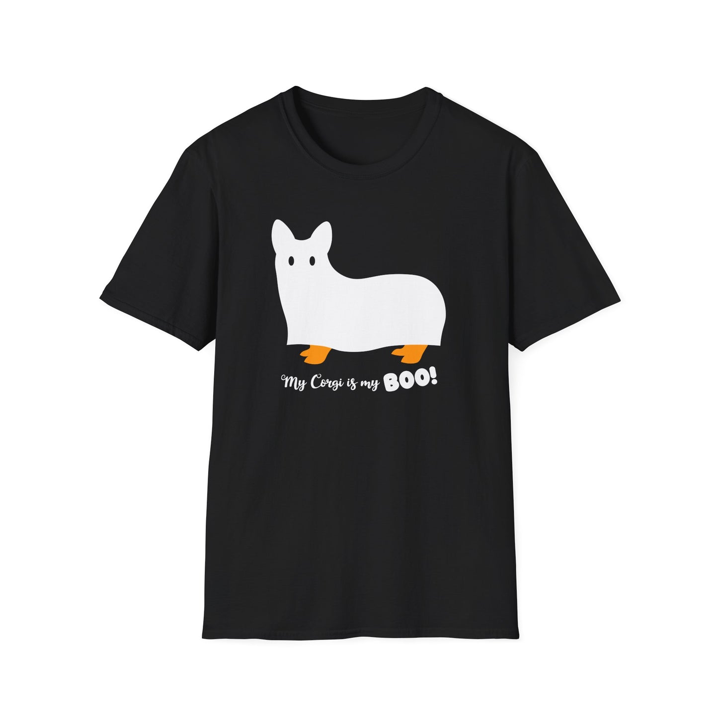 Corgi T-shirt Halloween BOO
