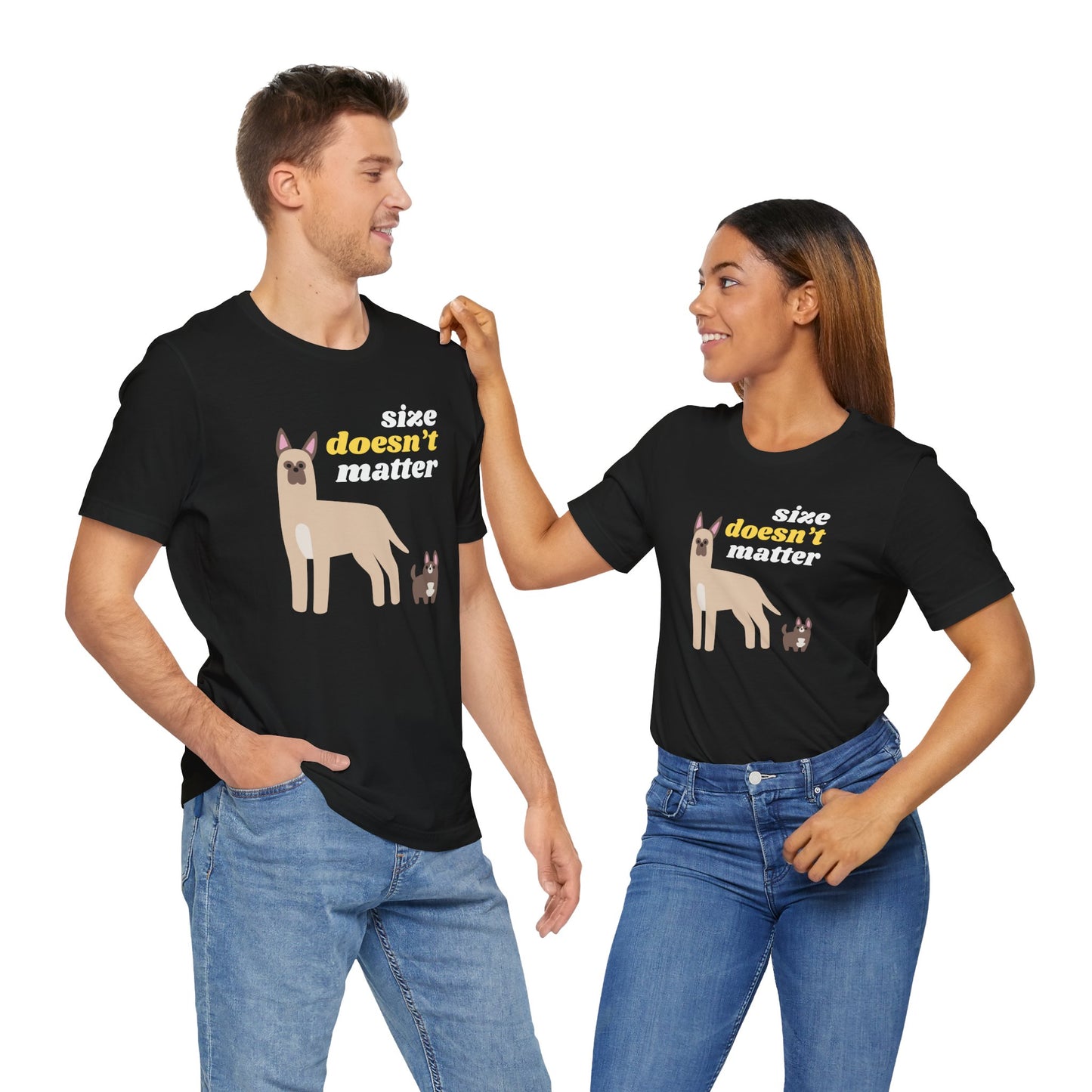 Dog T-shirt Size Doesn't Matter
